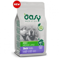 Oasy per Cani Adult Medium/Large con Anatra da 12 kg Oasy per Cani Adult Medium/Large con Anatra da 12 kg