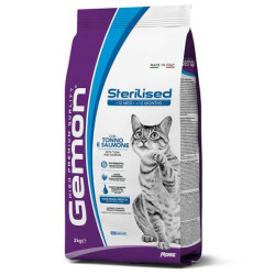 Gemon Cat Sterilised con Tonno e Salmone 7 kg Gemon Cat Sterilised con Tonno e Salmone 7 kg
