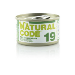 Natural Code 19 Pollo e Asparagi 85 gr Natural Code 19 Pollo e Asparagi 85 gr