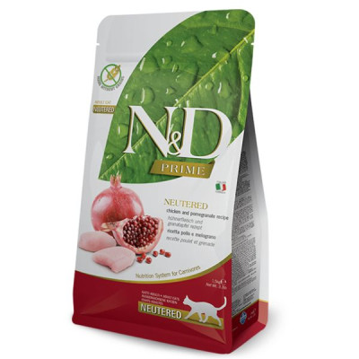 Farmina N&D Prime - Adult Neutered al Pollo e Melograno 5 kg Farmina N&D Prime - Adult Neutered al Pollo e Melograno 5 kg