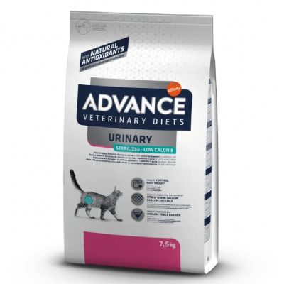 Advance Diets - Cat Sterilized Urinary Low Calorie da 1,25 Kg Advance Diets - Cat Sterilized Urinary Low Calorie da 1,25 Kg