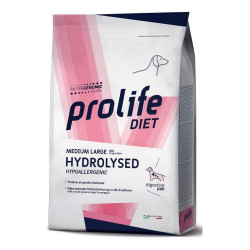 Prolife Hydrolysed Hypoallergenic per Cani Medium Large da 2 Kg Prolife Hydrolysed Hypoallergenic per Cani Medium Large da 2 Kg