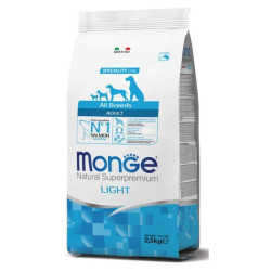 Monge All Breeds Adult Monoperotein Light Salmone con Riso 12,5 kg Monge All Breeds Adult Monoperotein Light Salmone con Riso 12,5 kg