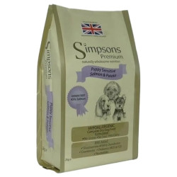 Simpsons Premium puppy sensitive salmone e patate 2 kg Simpsons Premium puppy sensitive salmone e patate 2 kg
